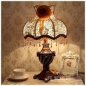 Palace Style Table Lamp Retro European Decoration Desk Lamp