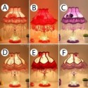 Classical European Table Lamp Glass Bedside Lamp Girls Room