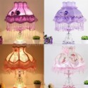 Classical European Table Lamp Glass Bedside Lamp Girls Room