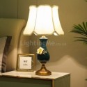 American Ceramics Table Lamp Decoration Creative Bedside Lamp