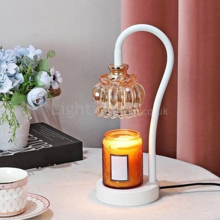 Modern Candle Warmer Lamp Lotus Aroma Lamp Melting Wax Lamp