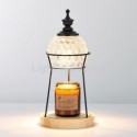 Modern Candle Warmer Lamp Iron Tower Aroma Lamp Melting Wax Lamp