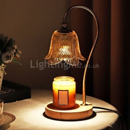 Candle Warmer Lamp Dimmable Candle Warmer Lantern With Timer