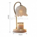 Fragrance Table Lamp Marble Base Aroma Lamp Melting Wax Lamp