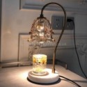 Luxury Aroma Lamp Marble Base Melting Wax Table Lamp