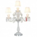 3 Lights K9 Crystal Table Lamp Modern Luxurious Candelabra Table Light