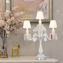 3 Lights K9 Crystal Table Lamp Modern Luxurious Candelabra Table Light