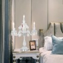 3 Lights K9 Crystal Table Lamp Modern Luxurious Candelabra Table Light