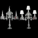 3 Lights K9 Crystal Table Lamp Modern Luxurious Candelabra Table Light