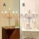 Crystal Desk Light Elegant Nightstand Table Lamp