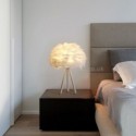 Creative Feather Table Lamp Desk Decorative Light