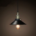 Retro / Vintage Metal 1 Light Pendant Light