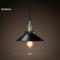 Retro / Vintage Metal 1 Light Pendant Light