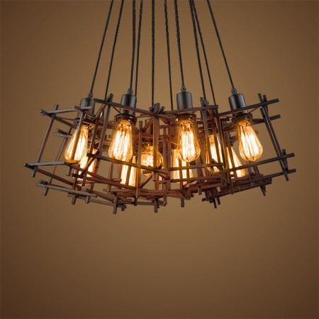 Retro / Vintage Metal Pendant Light