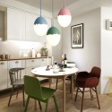 2 Light Modern/Contemporary Steel Pendant Light