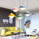 2 Light Modern/Contemporary Steel Pendant Light