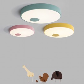 2 Light Modern/Contemporary Steel Children's Room Ceiling Light