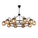 20 Light Industrial Style Steel Chandelier