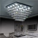 Modern K9 Crystal Sparkle Luxury Rain Drop Chandelier