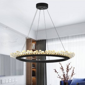 Modern K9 Crystal Sparkle Luxury Rain Drop Chandelier