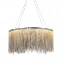 Nordic Style Modern Sparkle Luxury Tassel Chandelier
