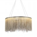 Nordic Style Modern Sparkle Luxury Tassel Chandelier