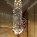 7 Light Ball Modern K9 Crystal Sparkle Luxury Rain Drop Chandelier