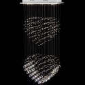 3 Light Modern K9 Crystal Sparkle Luxury Rain Drop Chandelier