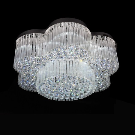 Modern K9 Crystal Sparkle Luxury Rain Drop Chandelier