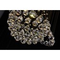 5 Light Modern K9 Crystal Sparkle Luxury Rain Drop Chandelier