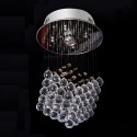 1 Light Modern K9 Crystal Sparkle Luxury Rain Drop Chandelier