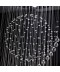 9 Light Spiral Three Spheres Modern K9 Crystal Sparkle Luxury Rain Drop Chandelier