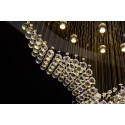 11 Light Eagle Modern K9 Crystal Sparkle Luxury Rain Drop Chandelier