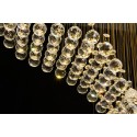 11 Light Eagle Modern K9 Crystal Sparkle Luxury Rain Drop Chandelier