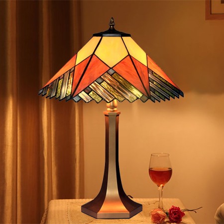 16 Inch Stained Glass Table Lamp