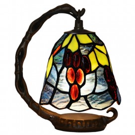 6 Inch Stained Glass Table Lamp