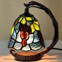 6 Inch Stained Glass Table Lamp