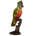 Parrot Stained Glass Table Lamp