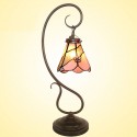 7 Inch Rural Stained Glass Table Lamp