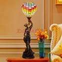 10 Inch Stained Glass Table Lamp