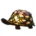 Tortoise Stained Glass Table Lamp