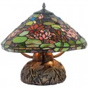 Retro Stained Glass Table Lamp