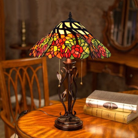 16 Inch Stained Glass Table Lamp