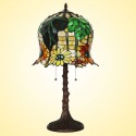 14 Inch Sunflower Stained Glass Table Lamp