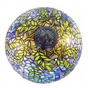 16 Inch Wisteria Stained Glass Pendant Light
