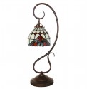 7 Inch Baroque Stained Glass Table Lamp