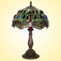 12 Inch Retro Stained Glass Table Lamp