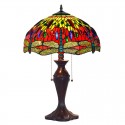 16 Inch Retro Stained Glass Table Lamp