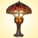 Dragonfly Stained Glass Table Lamp