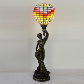 7 Inch Stained Glass Table Lamp